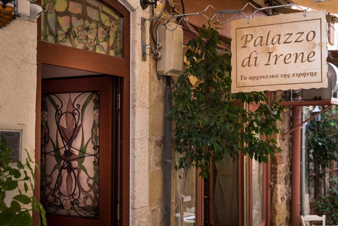 Palazzo Di Irene Chrissi Akti Chania Exterior foto